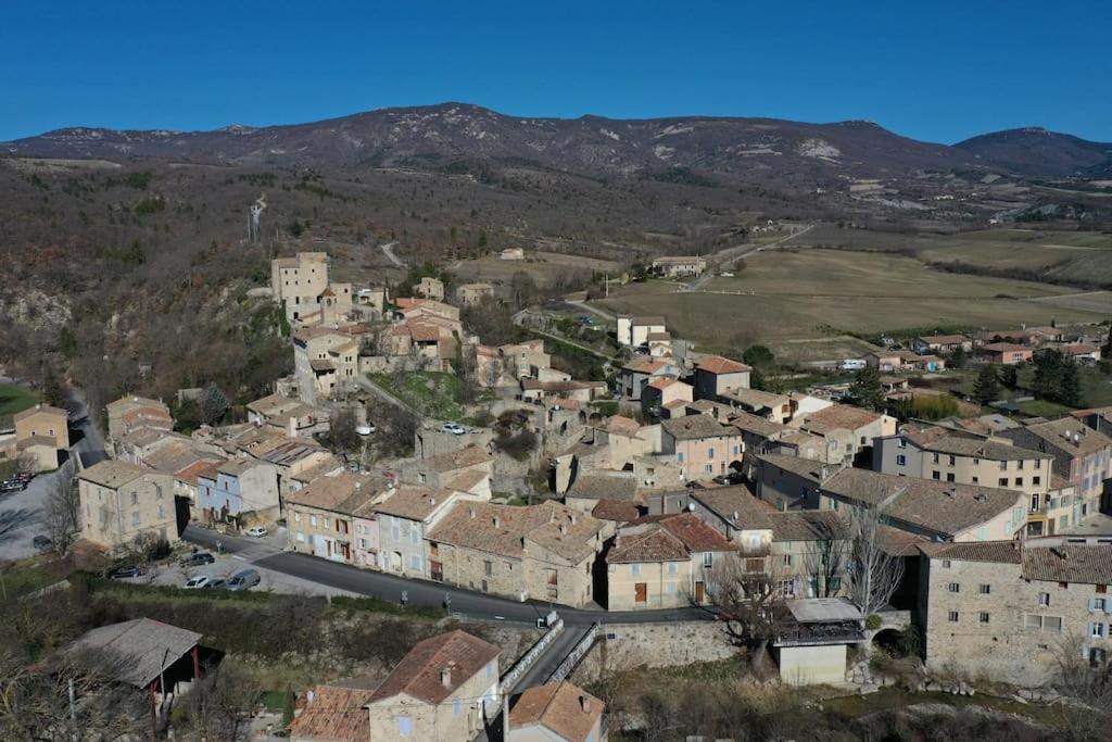 Gite Confortable Village Medieval Sainte-Jalle Baronnies Provencales Zewnętrze zdjęcie